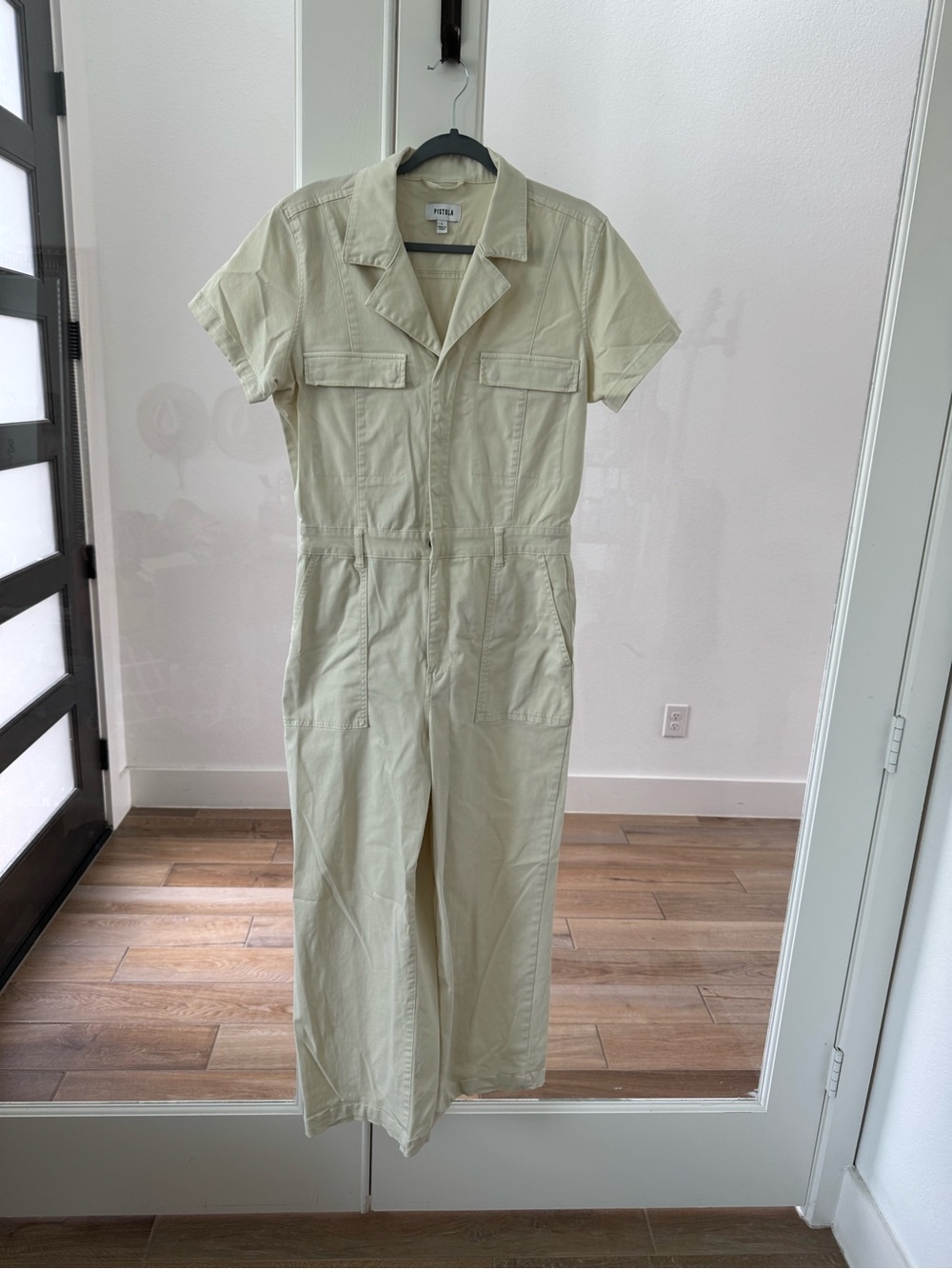 Pistola Makenna Utility Jumpsuit in Cream - Picture 3 of 7